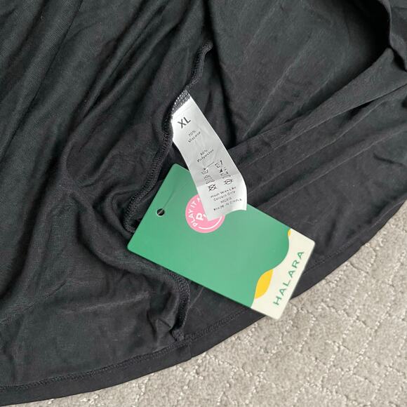 Halara Women’s Size XL Sleeveless Yoga Tank Ruched Top - Picture 2 of 4